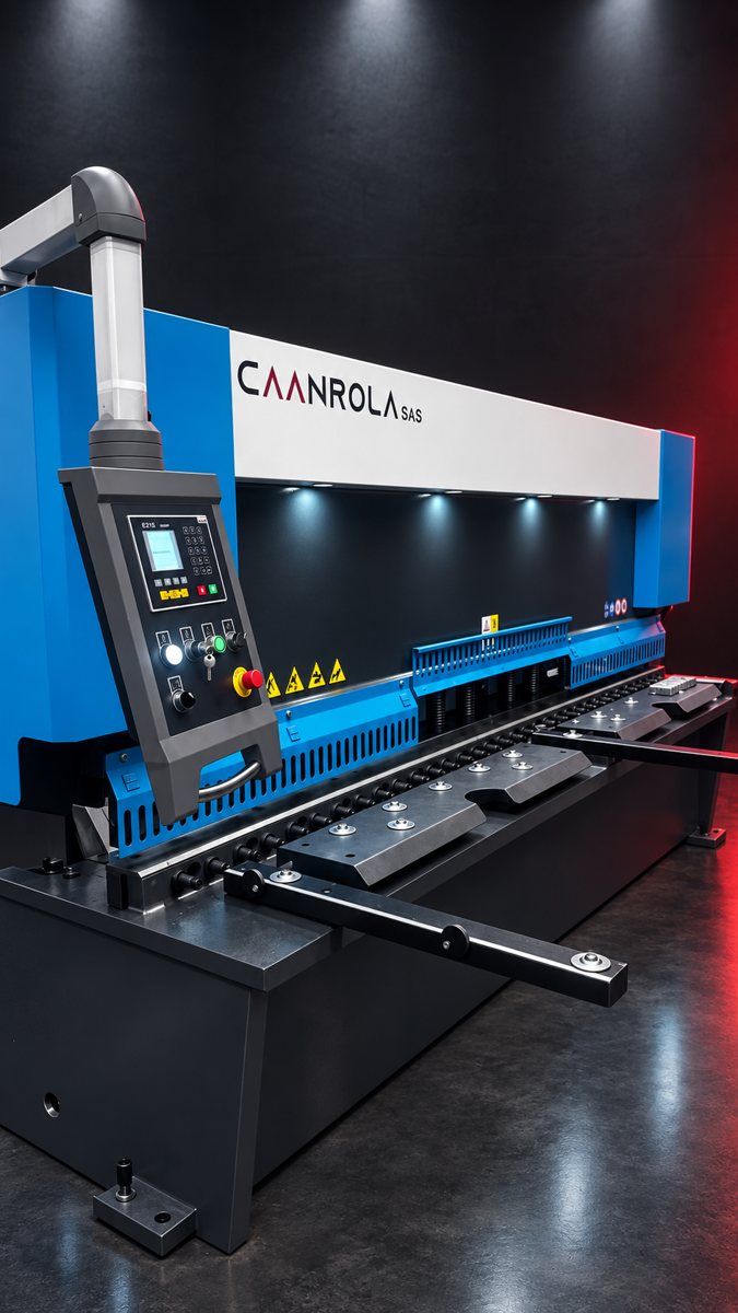 Cizalla hidráulica CNC